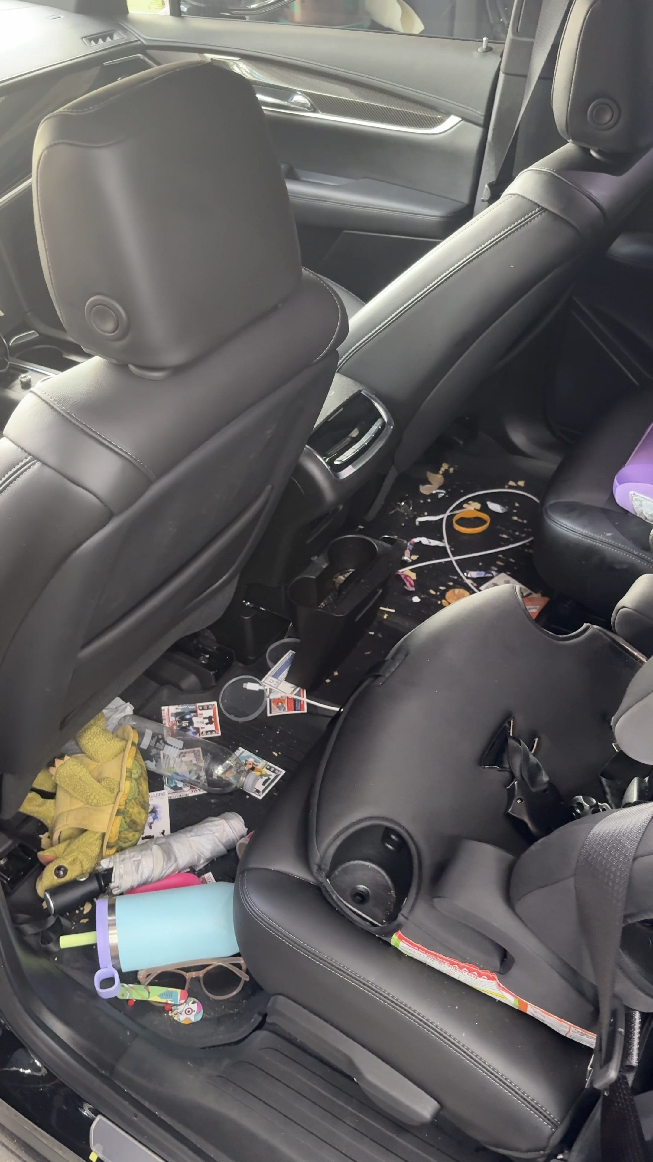 Before: Cadillac XT6 - Rear Interior